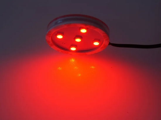 Poppy Grace Mate ® ledverlichting Rood - Aanstekerplug