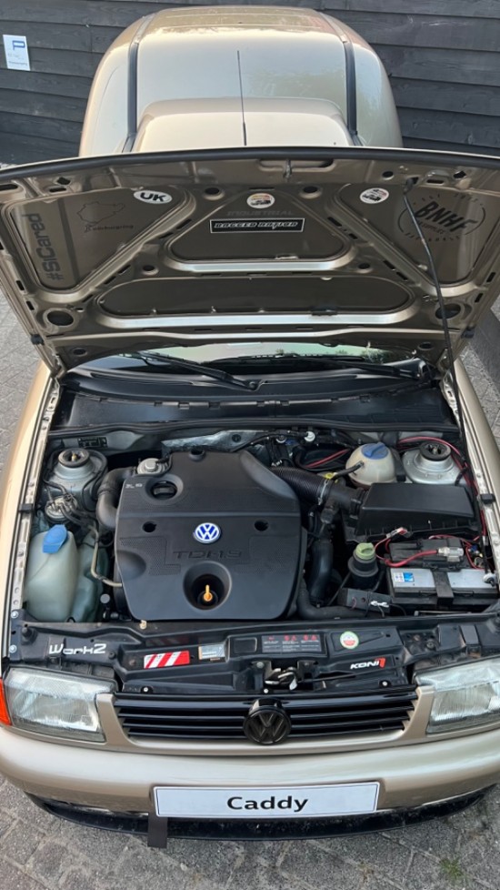 Motor afdekplaat TDI Euro 3 - Volkswagen Caddy MK2