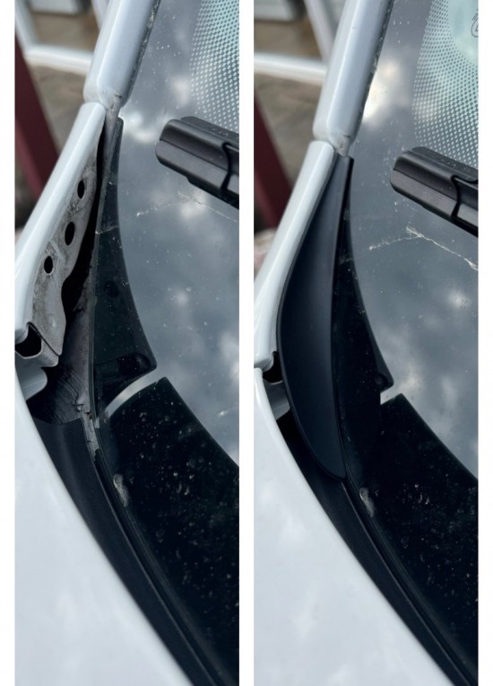 Set Paravaan zijkant kapjes - Volkswagen Caddy 2004 - 2020