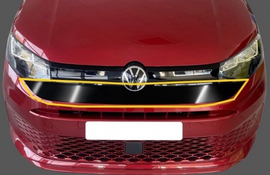 Bumper Cover Hoogglans Zwart - Volkswagen Caddy MK5 Cargo