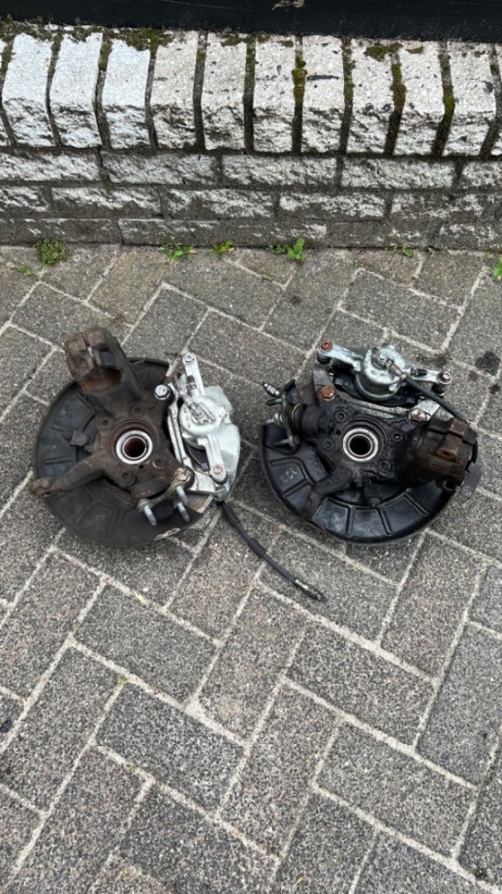 Remmen set met 55 mm fussees - Volkswagen Caddy