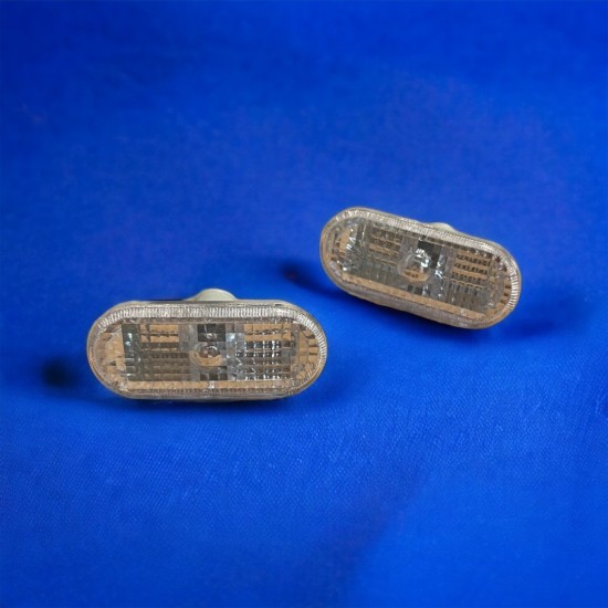 Set Zijknipperlichten Chrome Frost - Volkswagen Caddy MK2