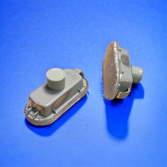 Set Zijknipperlichten Chrome Frost - Volkswagen Caddy MK2