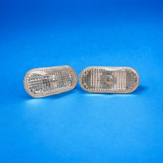 Set Zijknipperlichten Chrome Frost - Volkswagen Caddy MK2