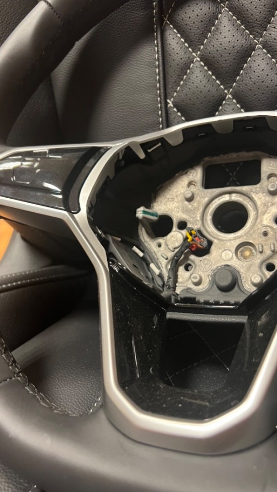 Leder digitaal stuur - Volkswagen Caddy MK5