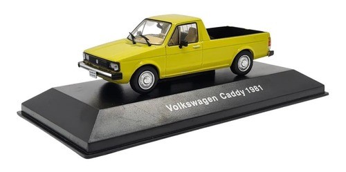 Deagostini Volkswagen Caddy MK1 Rabbit Pickup 1:43 - Uni Geel