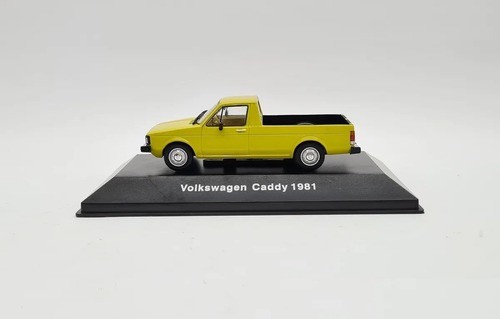 Deagostini Volkswagen Caddy MK1 Rabbit Pickup 1:43 - Uni Geel