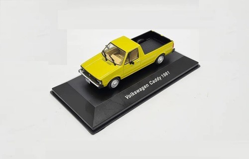 Deagostini Volkswagen Caddy MK1 Rabbit Pickup 1:43 - Uni Geel