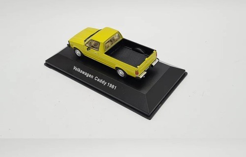 Deagostini Volkswagen Caddy MK1 Rabbit Pickup 1:43 - Uni Geel