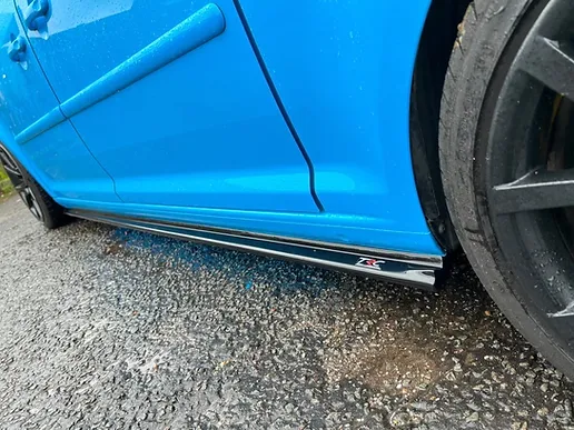 TRC Sidesplitters Hoogglans Zwart - Volkswagen Caddy MK4 Maxi