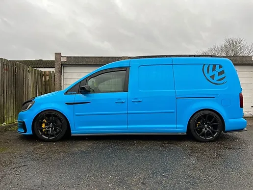 TRC Sidesplitters Hoogglans Zwart - Volkswagen Caddy MK4 Maxi