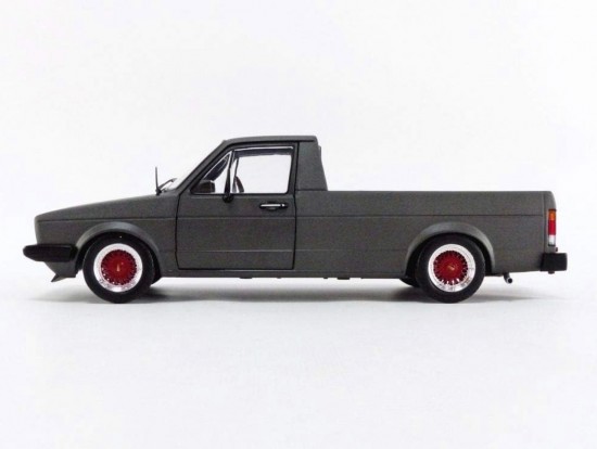 Solido Volkswagen Caddy MK1 1:18 - Custom Mat Grijs