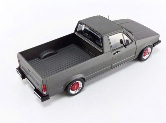 Solido Volkswagen Caddy MK1 1:18 - Custom Mat Grijs