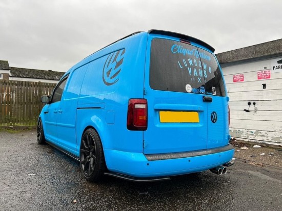 TRC Achterbumper Hoek splitters - Volkswagen Caddy MK4 Max