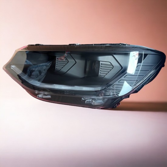 Koplampen Zwart DRL LED - Volkswagen Caddy MK5