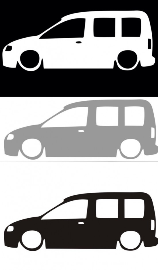 Volkswagen Caddy MK3 Life Low Sticker Links
