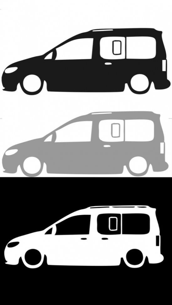 Volkswagen Caddy MK4 Life Low Sticker Links