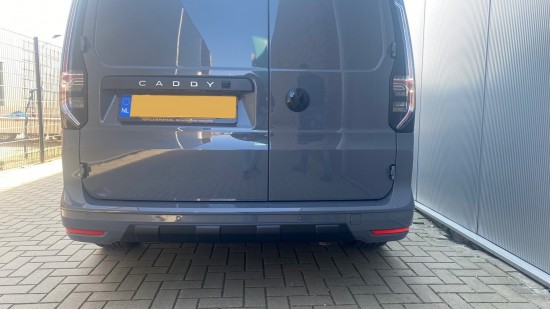 Achterbumper PanAmericana Diffuser Matzwart - Volkswagen Caddy MK5