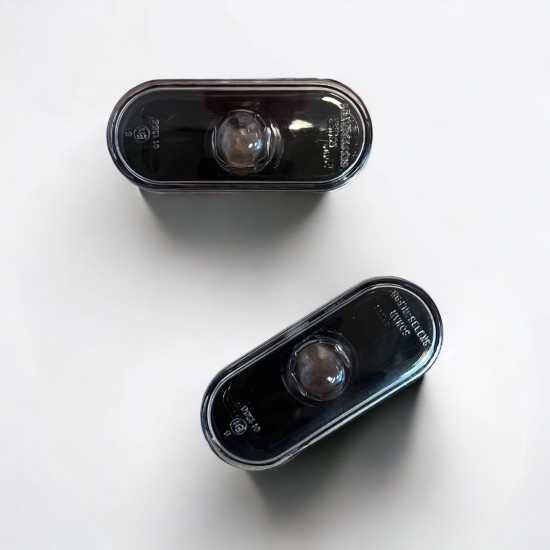 Set Zijknipperlichten Helder Zwart - Volkswagen Caddy MK2