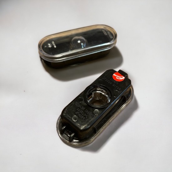 Set Zijknipperlichten Helder Zwart - Volkswagen Caddy MK2