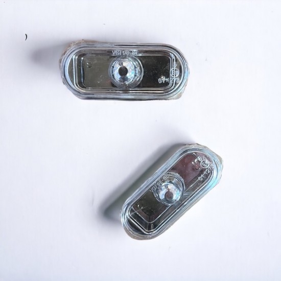 Set Zijknipperlichten Helder Chroom - Volkswagen Caddy MK2