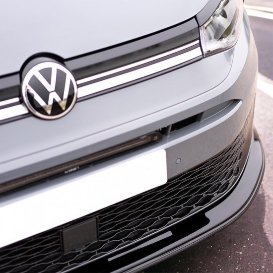 Voorspoiler Hoogglans Zwart Cool - Volkswagen Caddy MK5