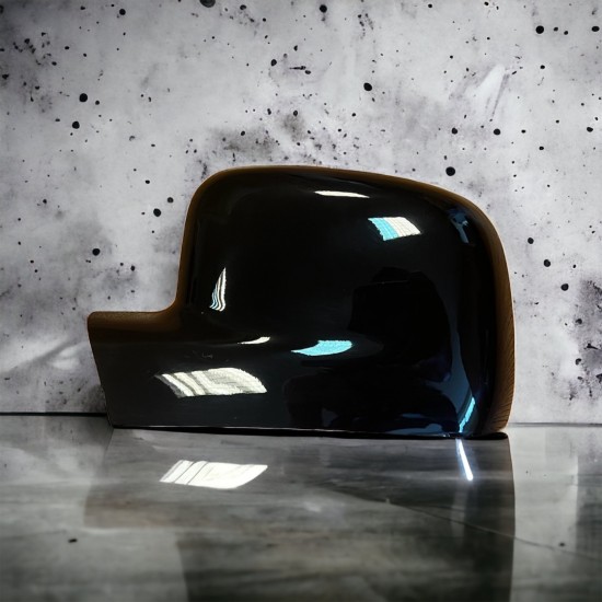 Spiegelkappen Cover Hoogglans Zwart - Volkswagen Caddy MK3 (GP)