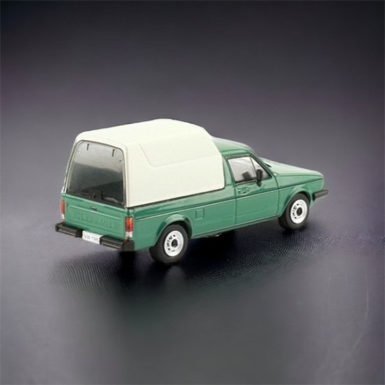 Deagostini Volkswagen Caddy MK1 met huif 1:43 - Uni Groen