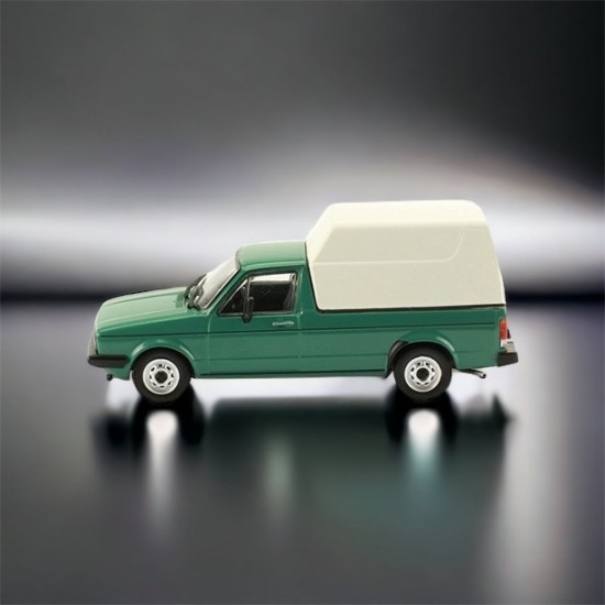 Deagostini Volkswagen Caddy MK1 met huif 1:43 - Uni Groen