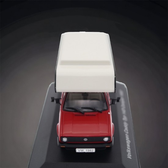 Deagostini Volkswagen Caddy MK1 Camper 1:43 - Rood