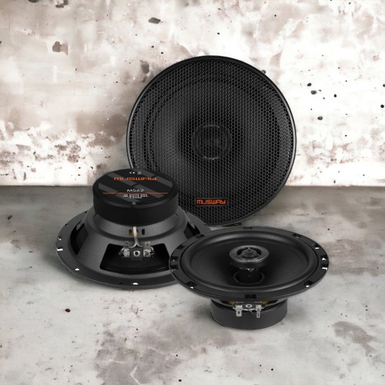 Musway MS62 2-weg Deurspeakers 16cm - Volkswagen Caddy