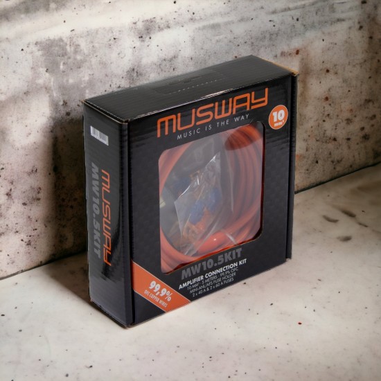 Musway MW10 5 Kit Versterker Kabelset - Volkswagen Caddy