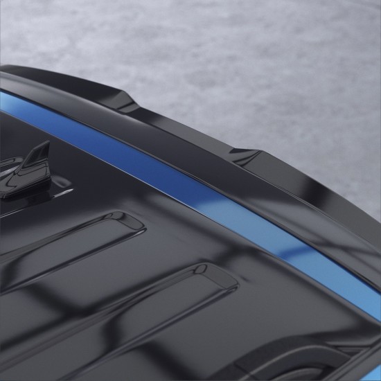 Achterspoiler Achterklep Lip Hoogglans Zwart - Volkswagen Caddy MK5