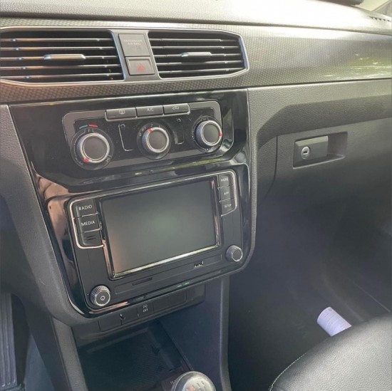 OEM Radio Navigatie Frame Hoogglans Zwart - Volkswagen Caddy MK4