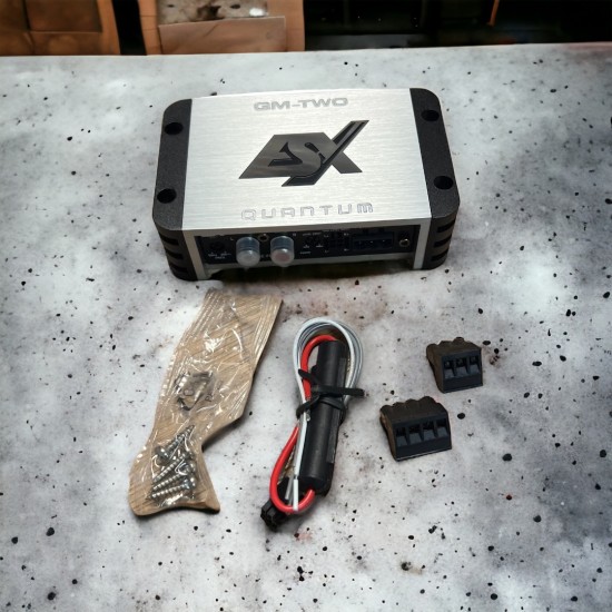 ESX Quantum QM-TWOv2 Nano Versterker 2 Kanaal 600 Watt - Volkswagen Caddy