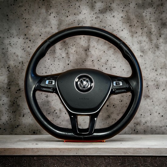 Leder Multifunctioneel stuur met airbag - Volkswagen Caddy MK4