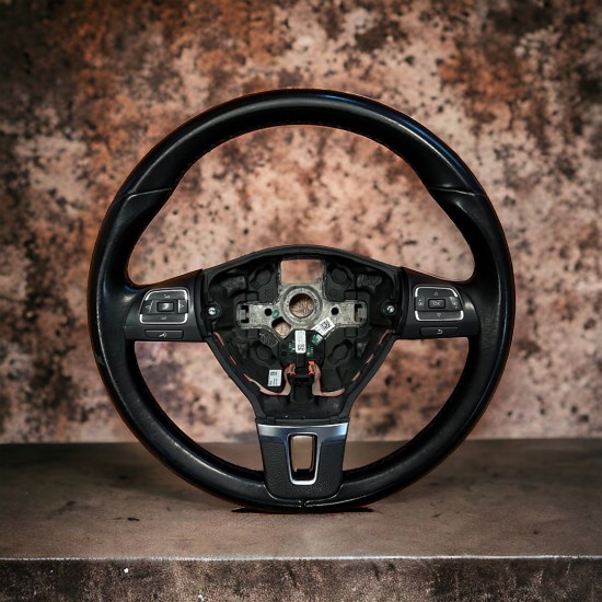 Leder Multifunctioneel Stuur - Volkswagen Caddy MK3 GP