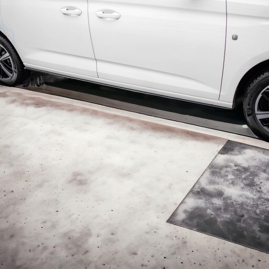 Sidesplitters Hoogglans Zwart - Volkswagen Caddy MK5 Maxi