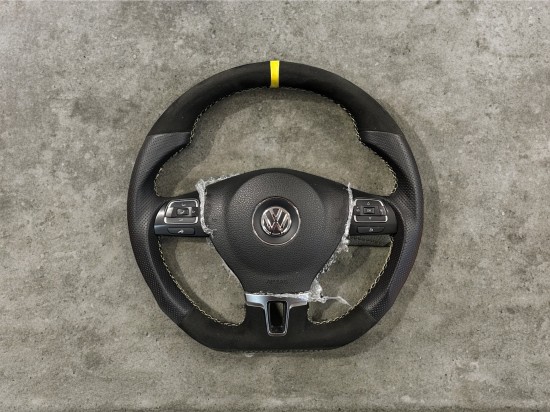 Custom Leder Multifunctioneel Stuur - Volkswagen Caddy MK3 GP