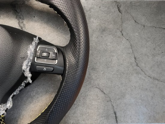 Custom Leder Multifunctioneel Stuur - Volkswagen Caddy MK3 GP