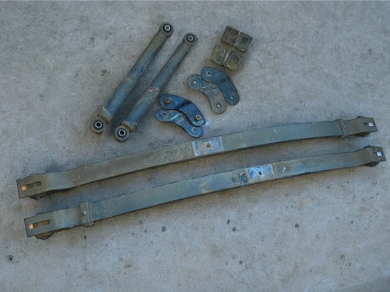 Verzwaarde / Verhoogde bladveren - Volkswagen Caddy