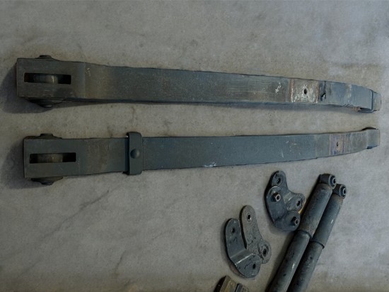 Verzwaarde / Verhoogde bladveren - Volkswagen Caddy