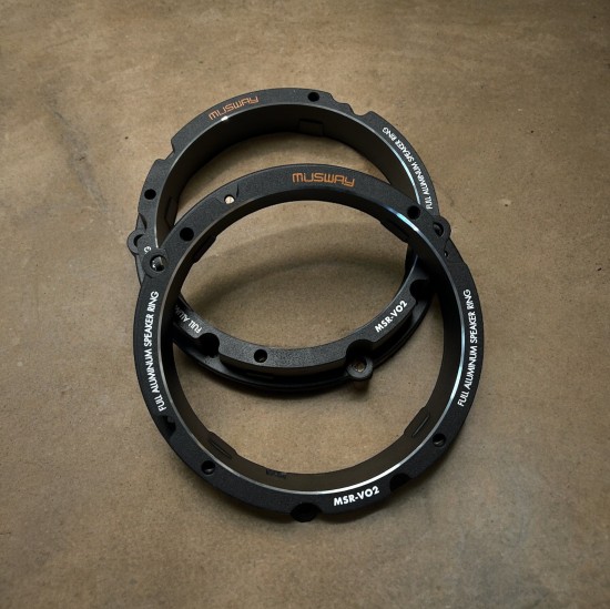 Musway Pro 2 Aluminium Speaker Ringen 165 mm - Volkswagen Caddy