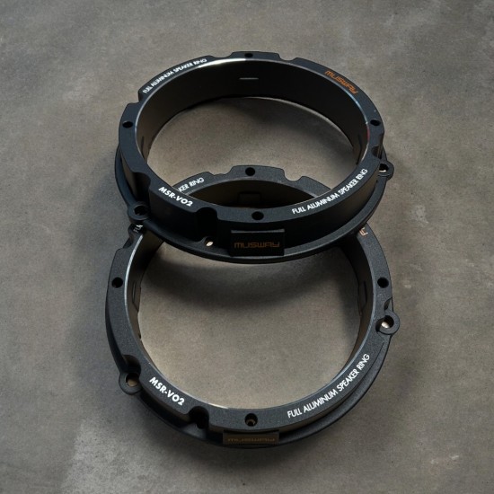 Musway Pro 2 Aluminium Speaker Ringen 165 mm - Volkswagen Caddy