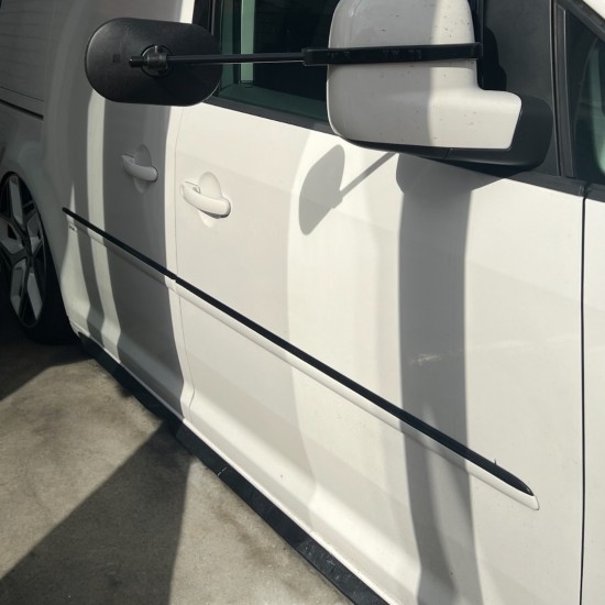 Verlengde Zijspiegels Caravan Aanhangwagen - Volkswagen Caddy