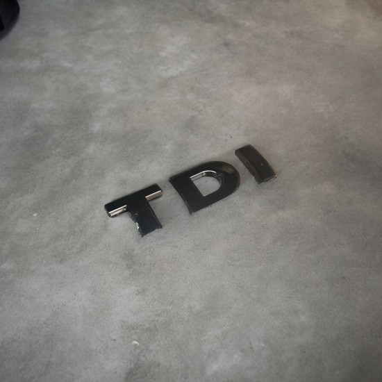 TDI Aanduiding Hoogglans Zwart - Volkswagen Caddy