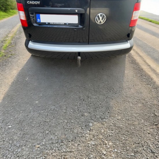 Achterbumper Beschermer Zilver - Volkswagen Caddy MK3 GP 0