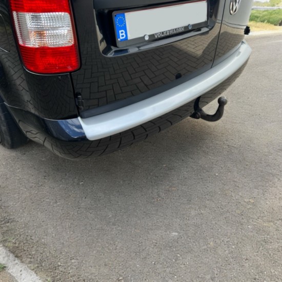 Achterbumper Beschermer Zilver - Volkswagen Caddy MK3 GP