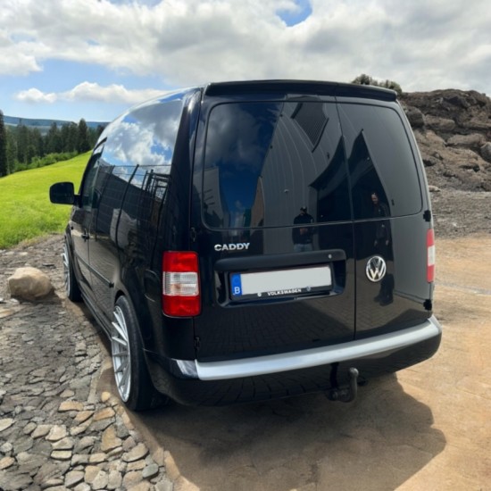 Achterbumper Beschermer Zilver - Volkswagen Caddy MK3 GP