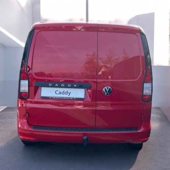 Achterbumper Beschermer Traanplaat Zwart - Volkswagen Caddy MK5
